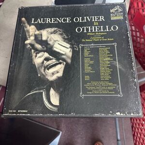 Laurence Olivier in Othello Vinyl Record